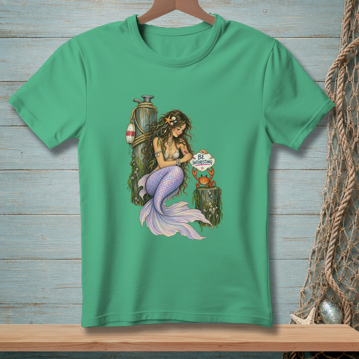 Be Interesting Darling ~ Comfort Colors Premium Tee