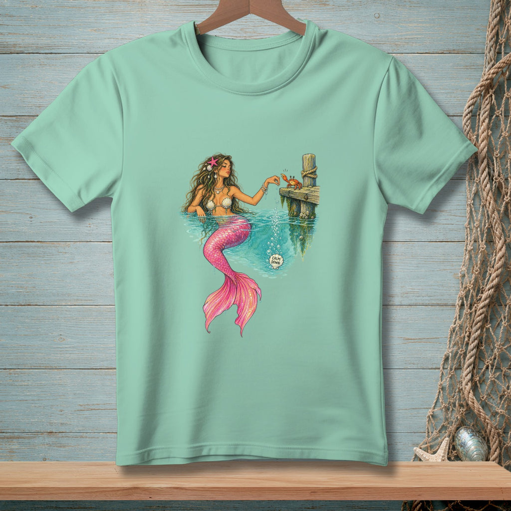 Calm Down, Clawrence ~ Comfort Colors Premium Tee