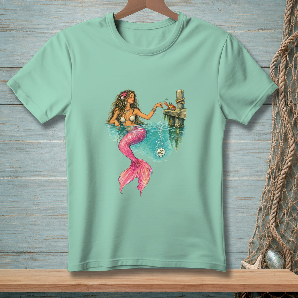 Calm Down, Clawrence ~ Comfort Colors Premium Tee