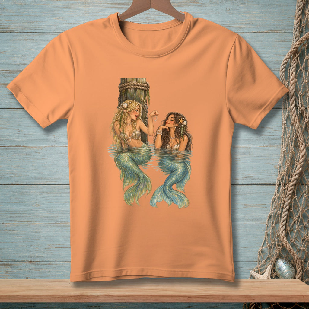 Sea Tea & Pearls ~ Comfort Colors Premium Tee
