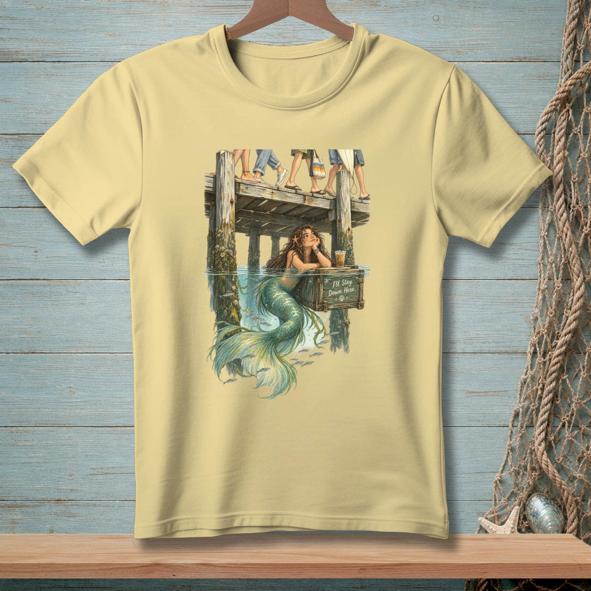Better Down Here ~ Comfort Colors Premium Tee