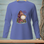 Mermaid and pufferfish illustration with text "PUFF HAPPENS".