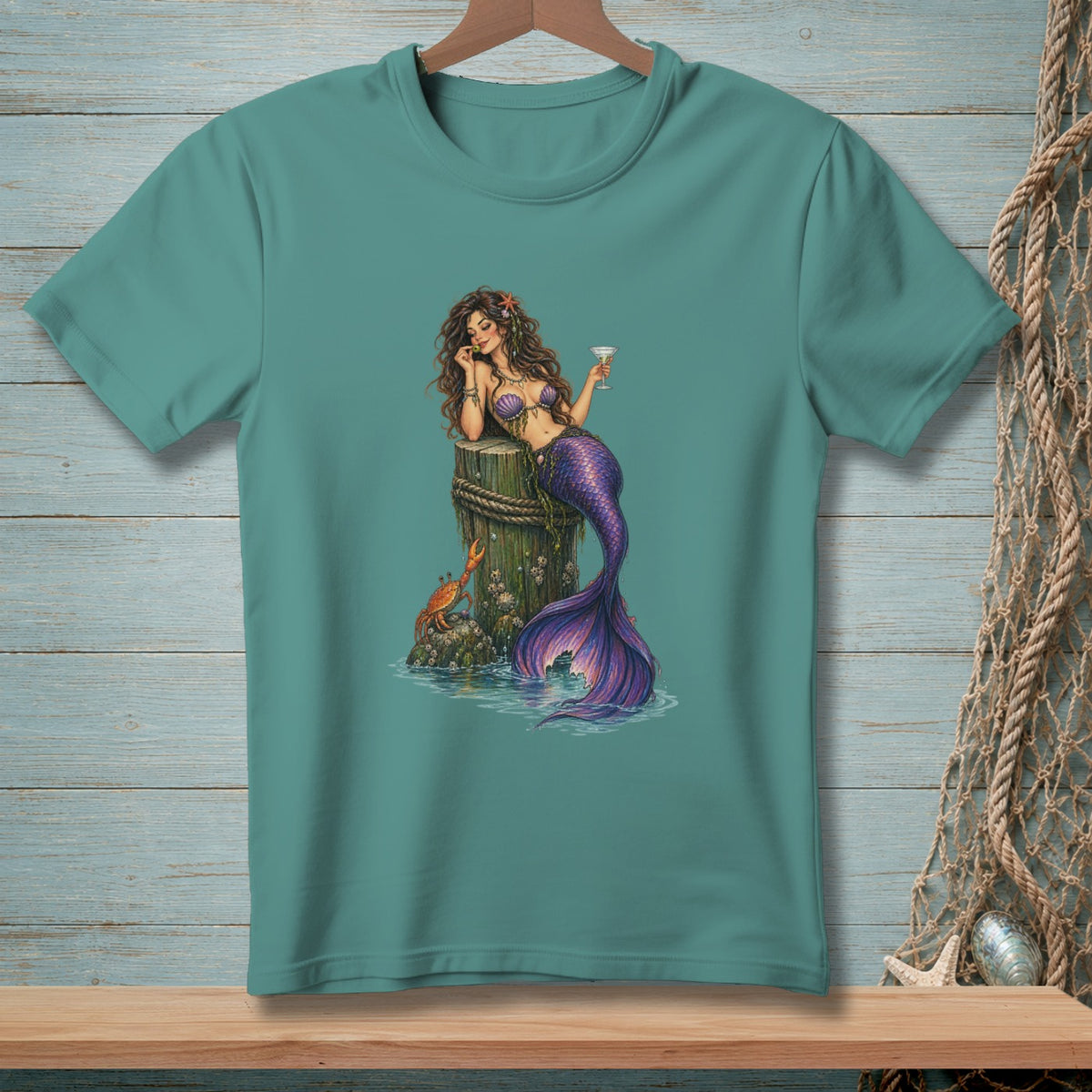 Salty And Shaken ~ Comfort Colors Premium Tee