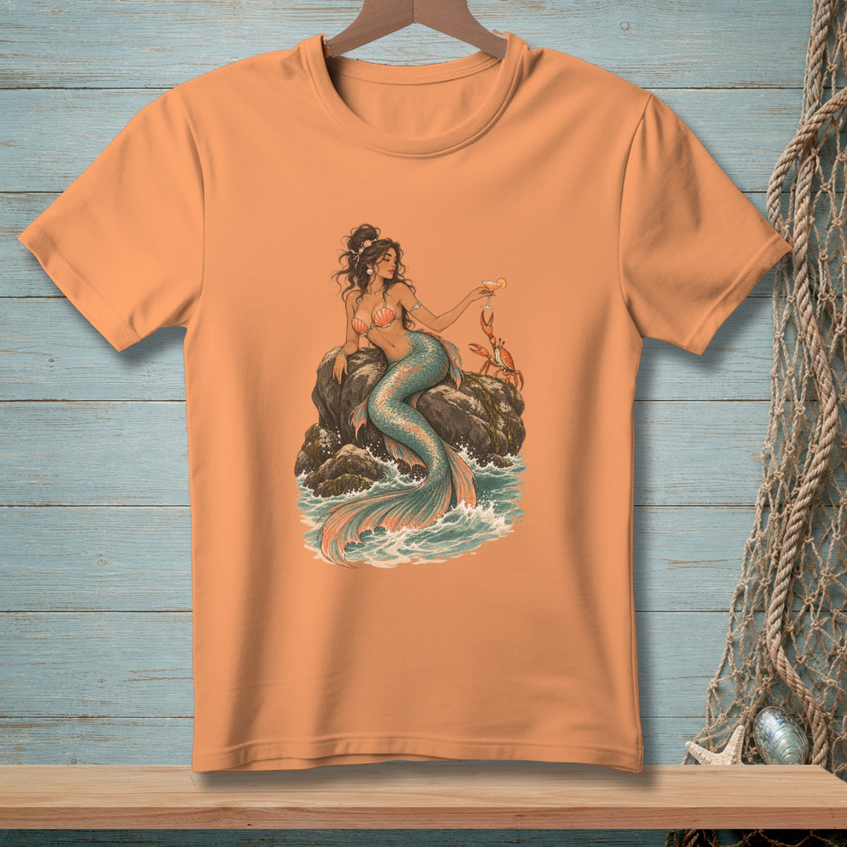 Crabby Happy Hour ~ Comfort Colors Premium Tee