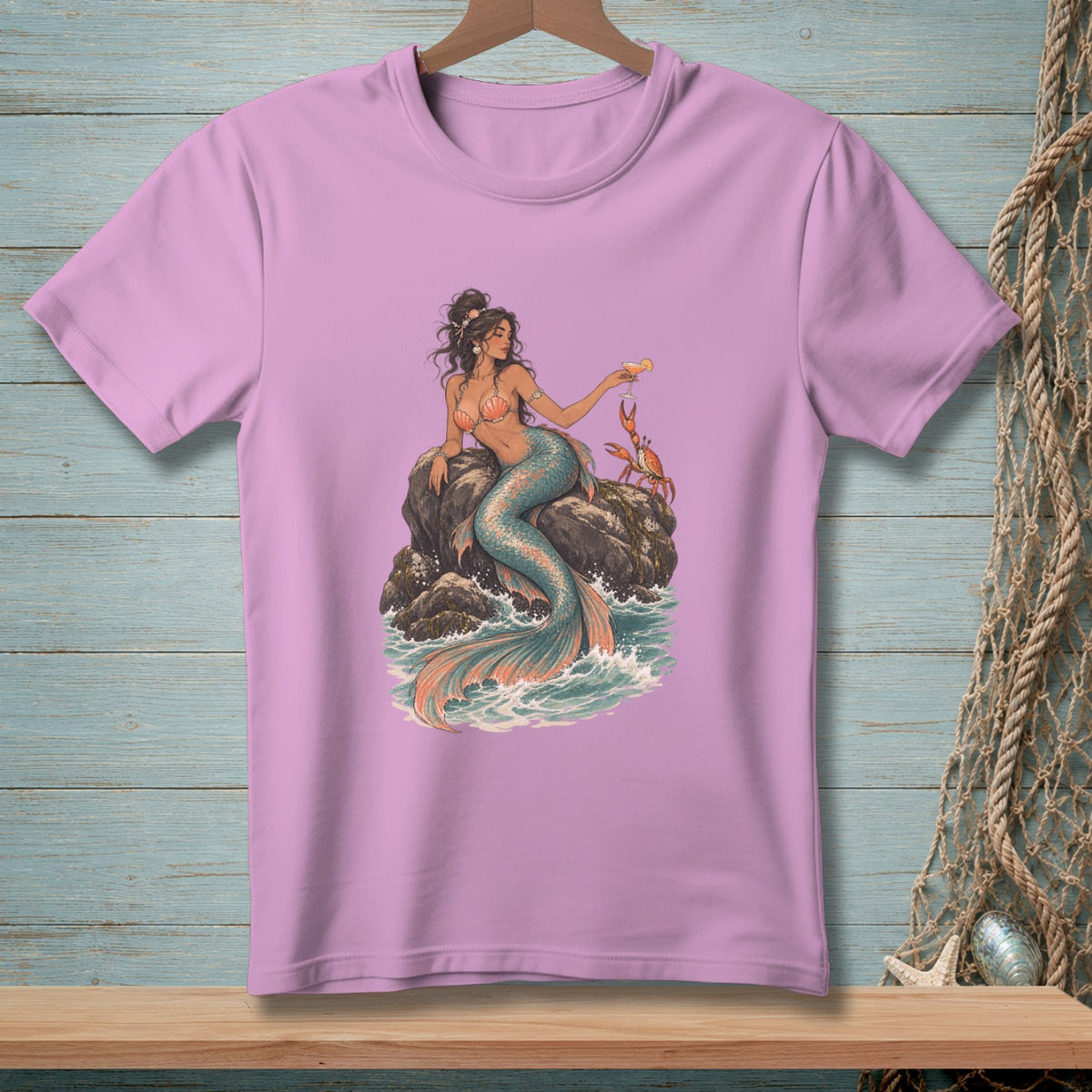Crabby Happy Hour ~ Comfort Colors Premium Tee