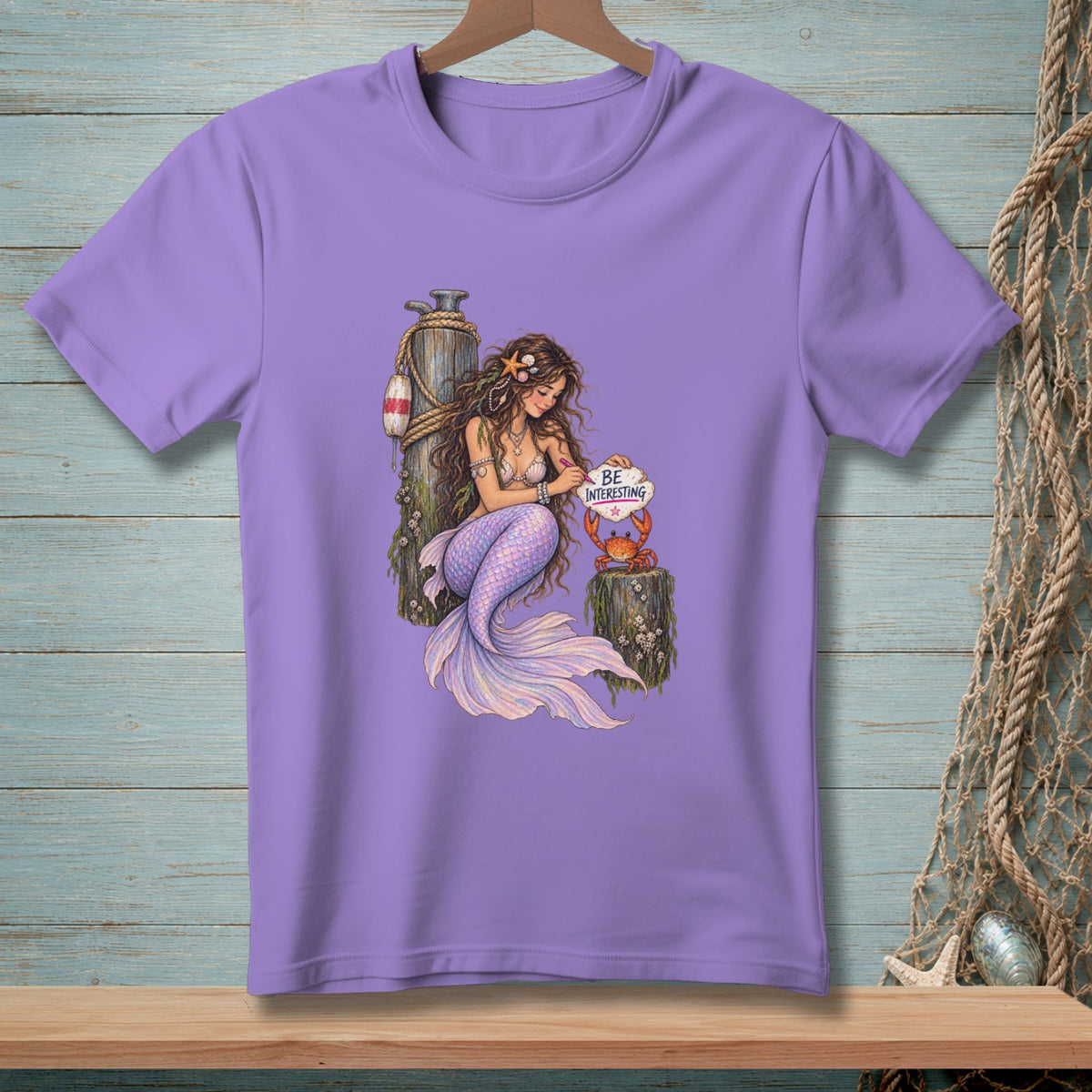 Be Interesting Darling ~ Comfort Colors Premium Tee
