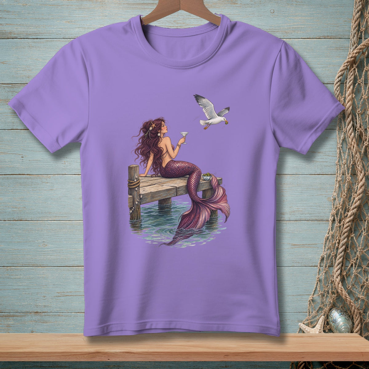 Olive The Drama, Dockside ~ Comfort Colors Premium Tee