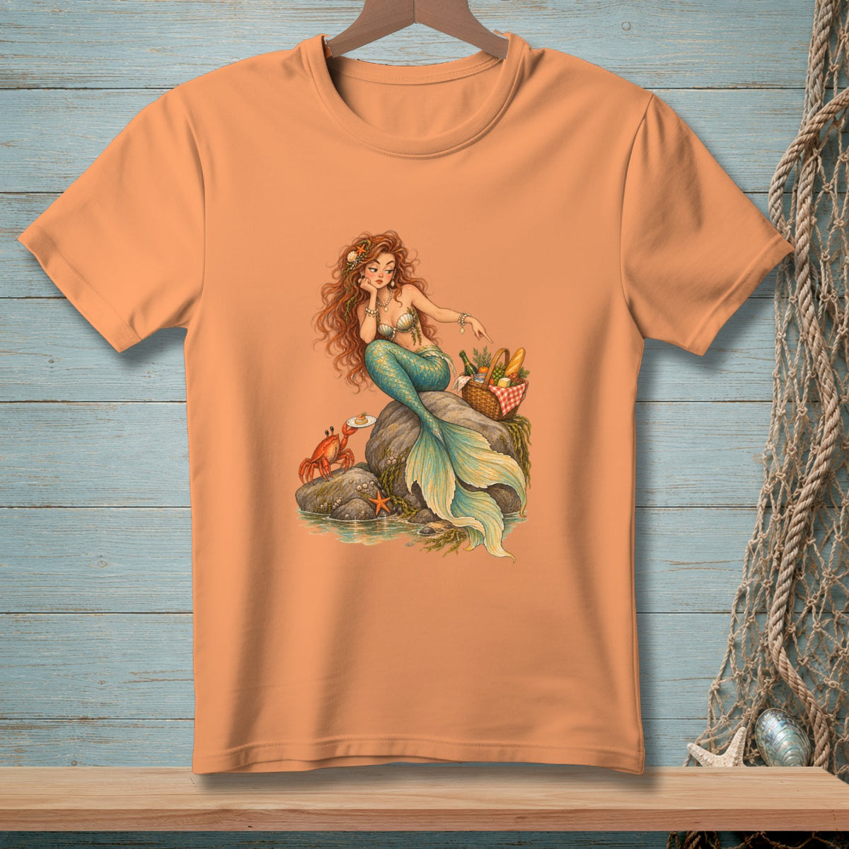 Seaside Room Service ~ Comfort Colors Premium Tee