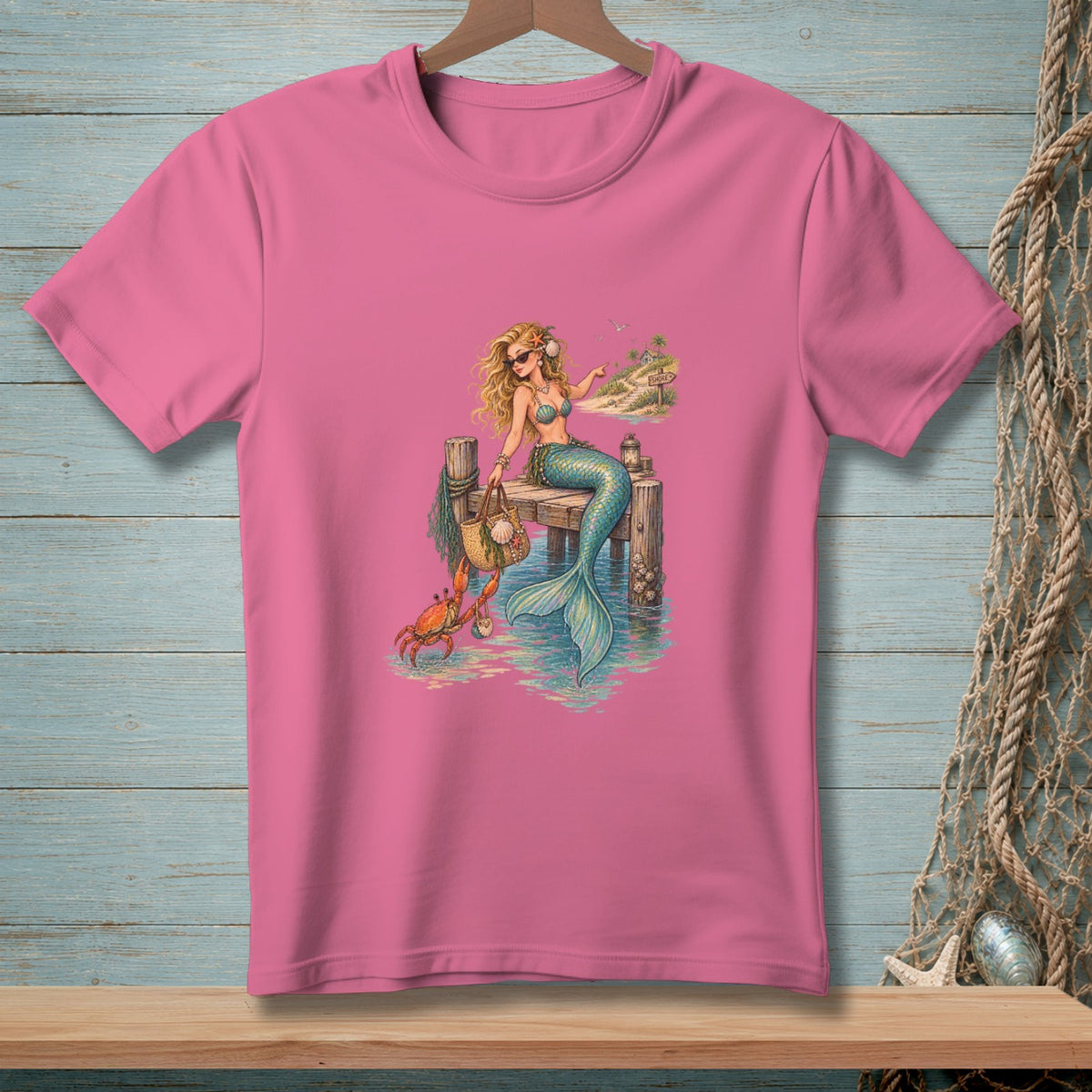 Shore Leave Diva ~ Comfort Colors Premium Tee