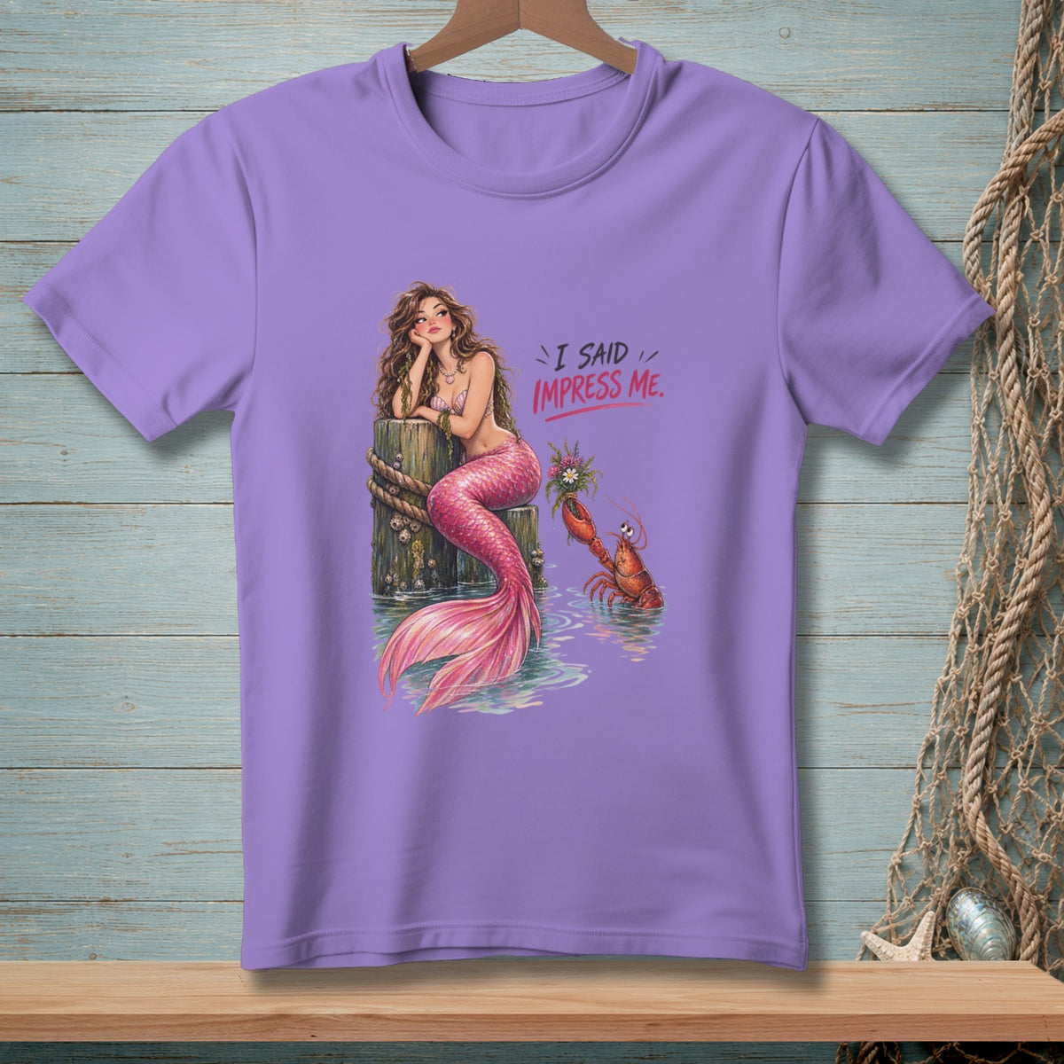 I Said Impress Me ~ Comfort Colors Premium Tee