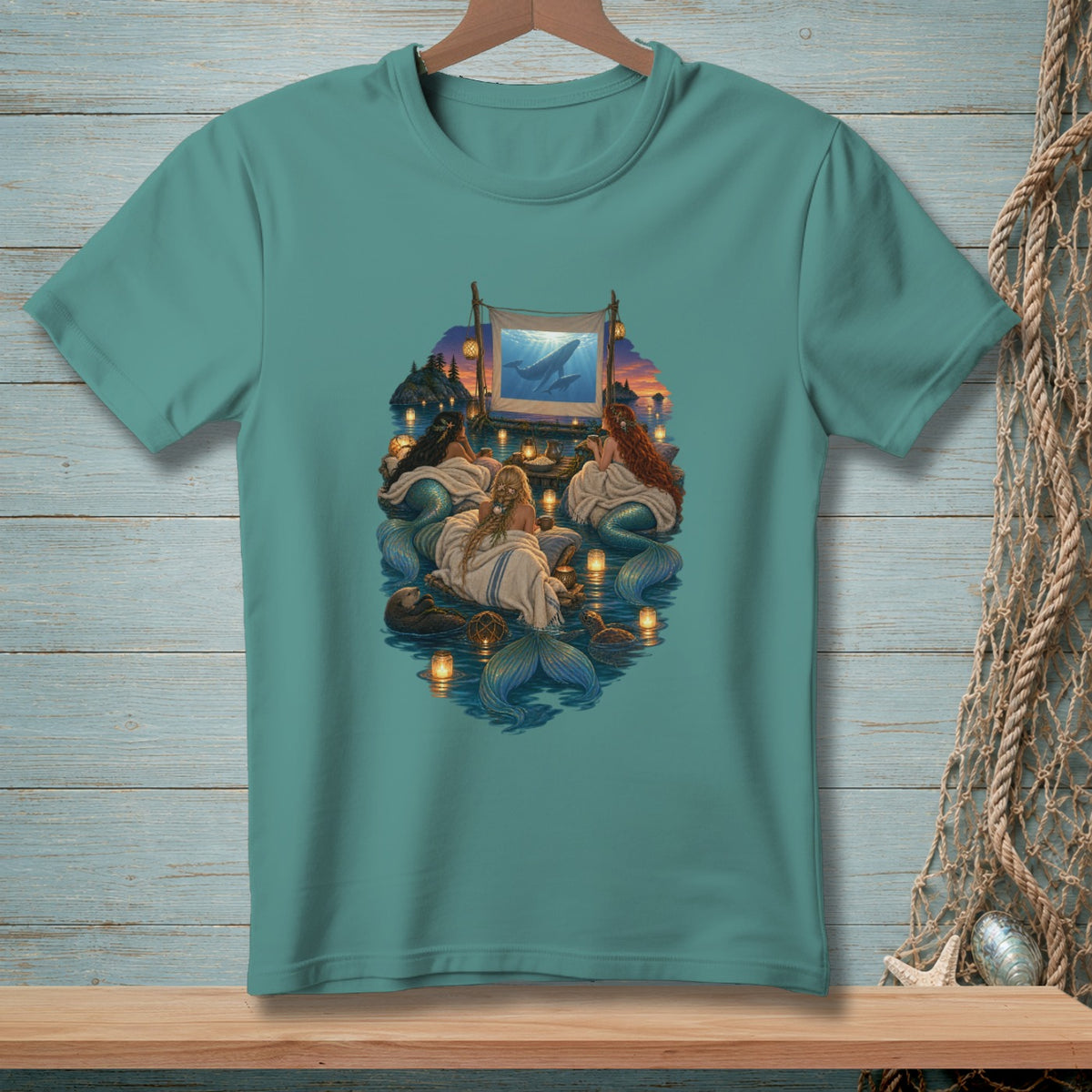 Seaflix And Chill ~ Comfort Colors Premium Tee