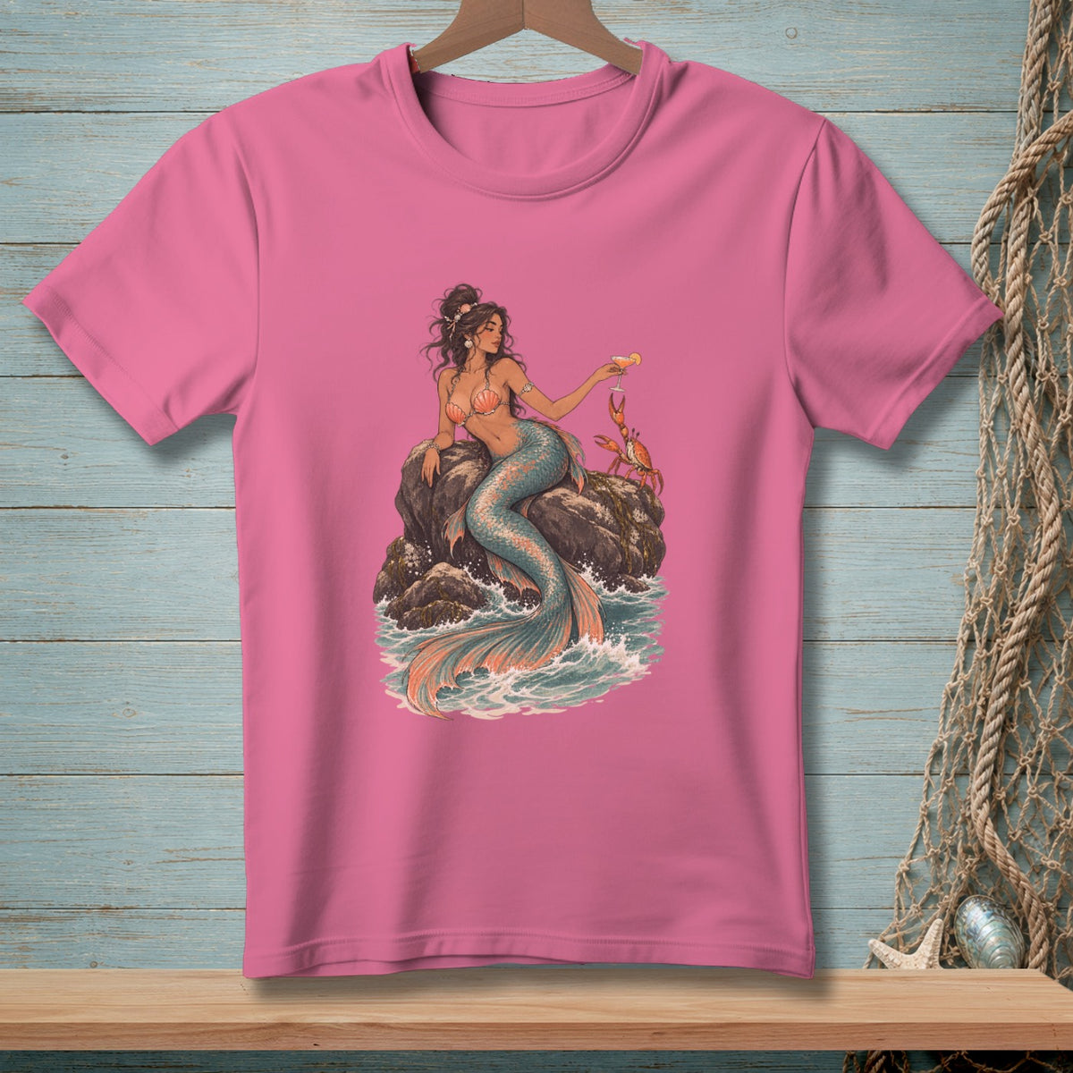 Crabby Happy Hour ~ Comfort Colors Premium Tee