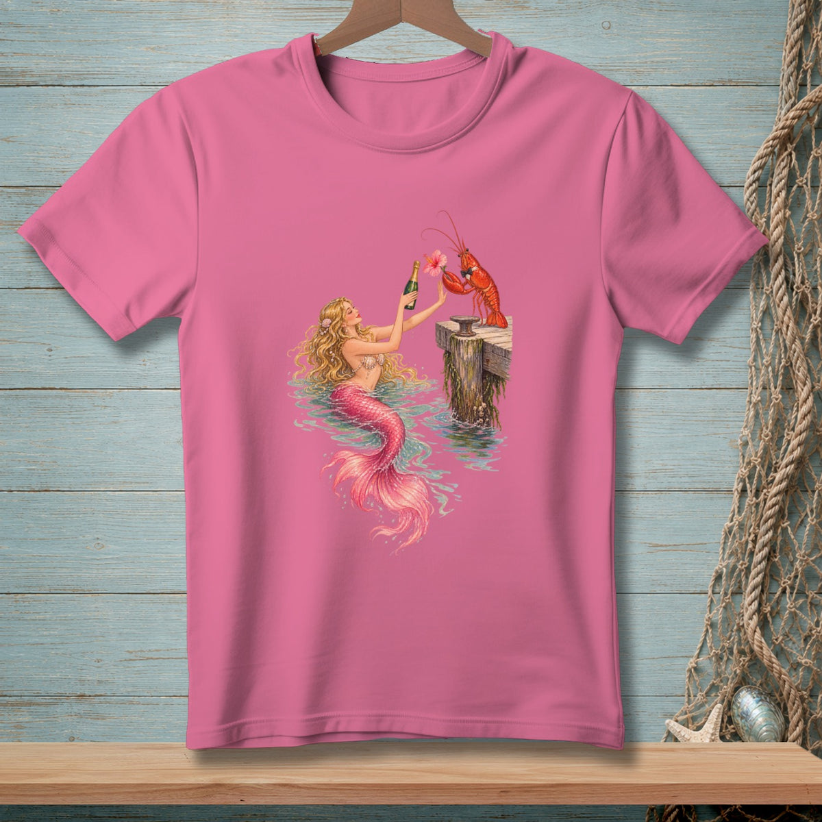 Champagne Over Claws ~ Comfort Colors Premium Tee