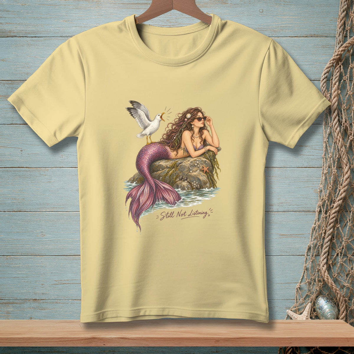 Still Not Listening ~ Comfort Colors Premium Tee