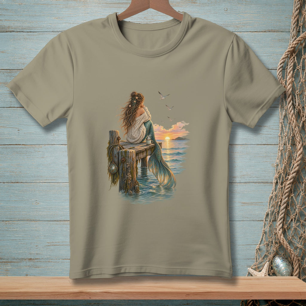 Mermaid Off Duty ~ Comfort Colors Premium Tee
