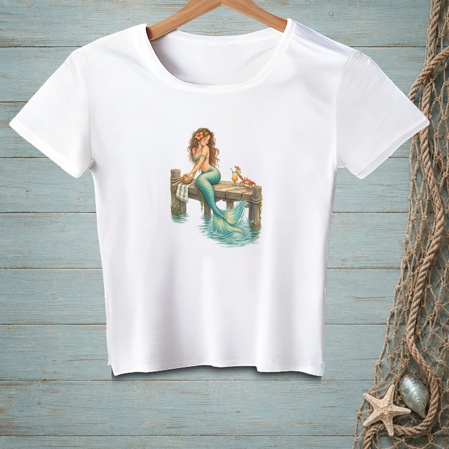 Dockside Happy Hour ~ Crop Top
