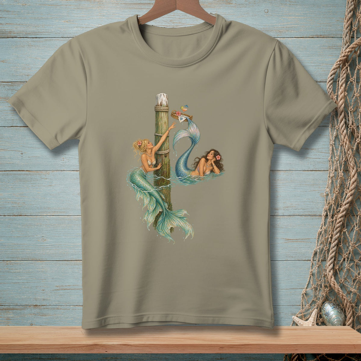 Mermaid Room Service ~ Comfort Colors Premium Tee