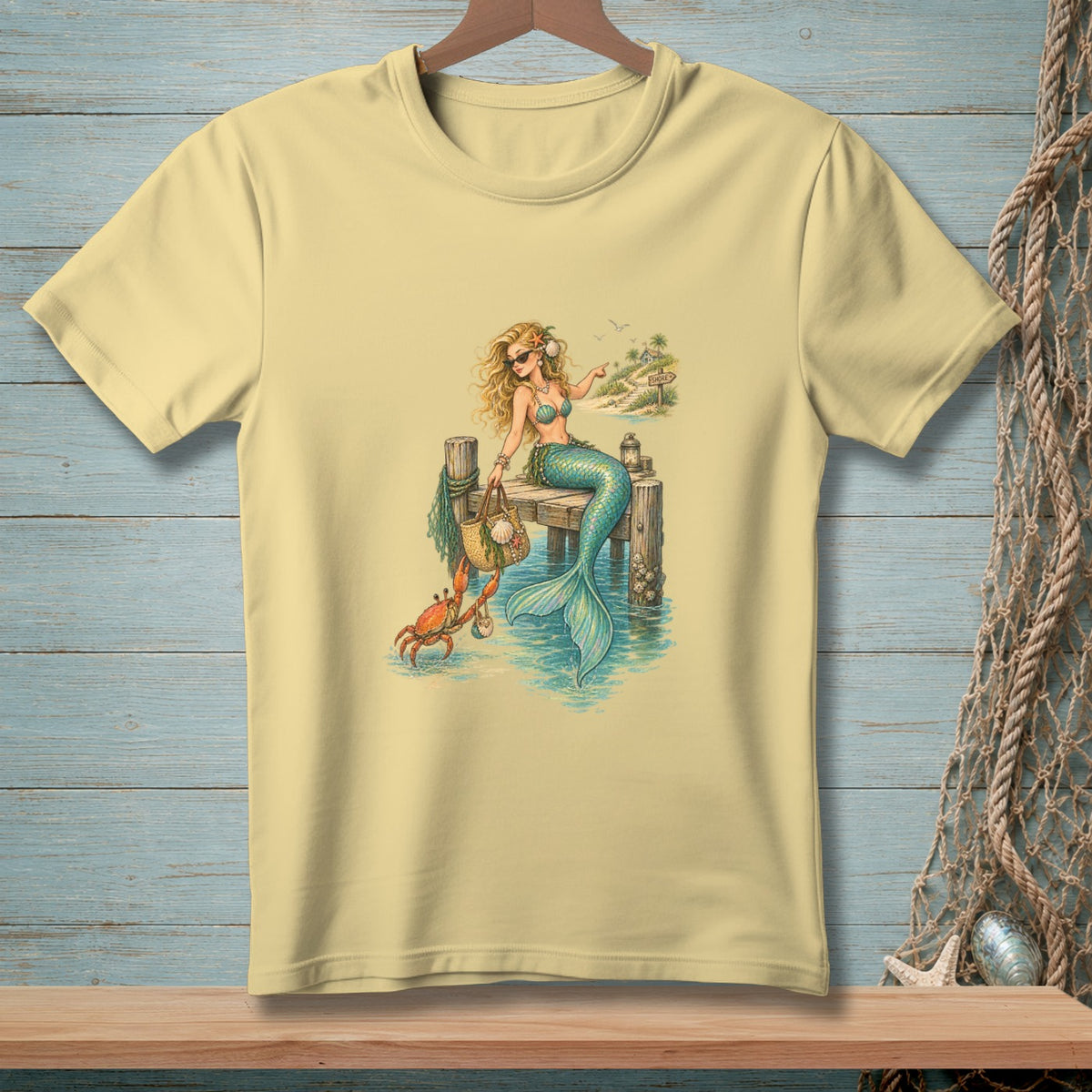 Shore Leave Diva ~ Comfort Colors Premium Tee