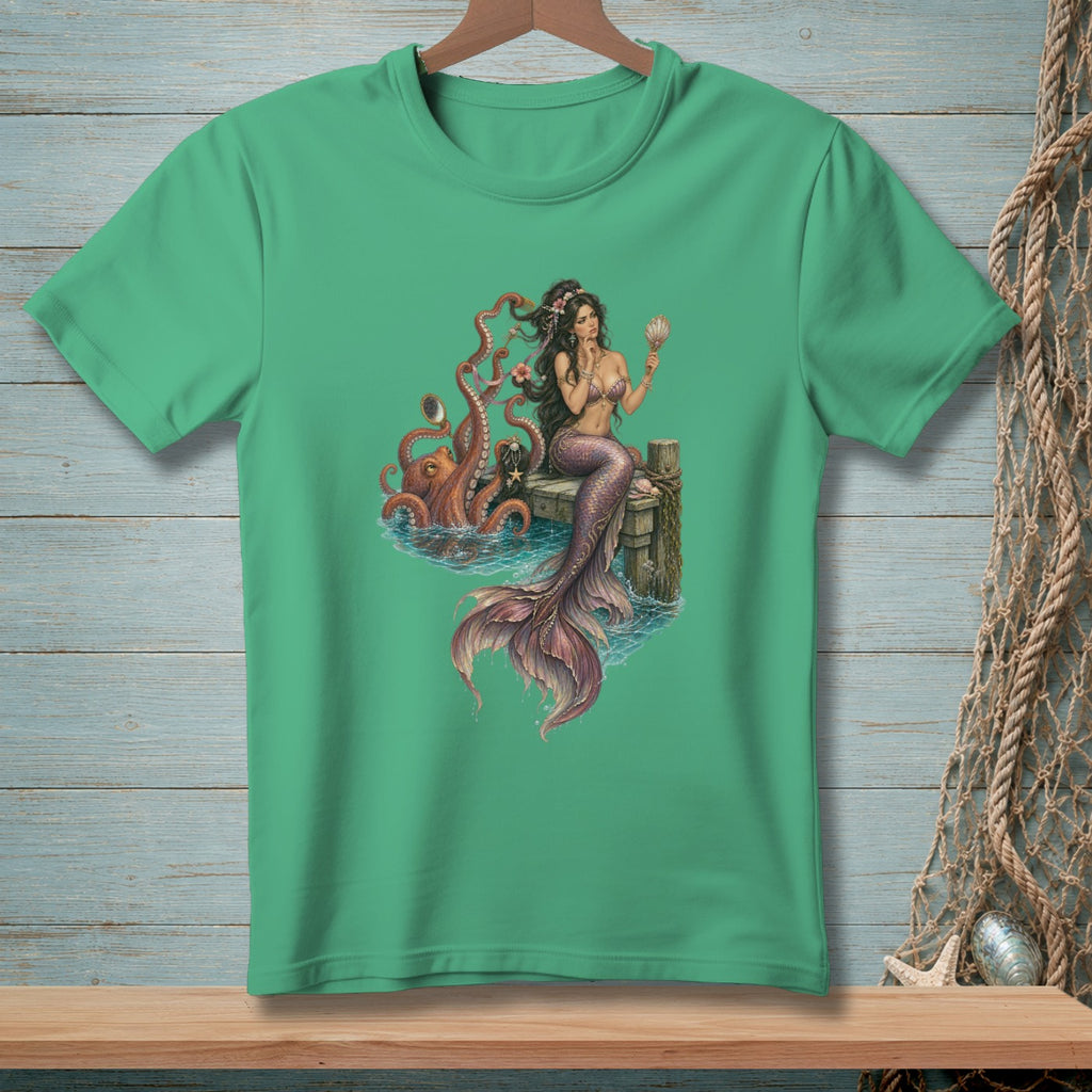 Octopus Mirror Check ~ Comfort Colors Premium Tee