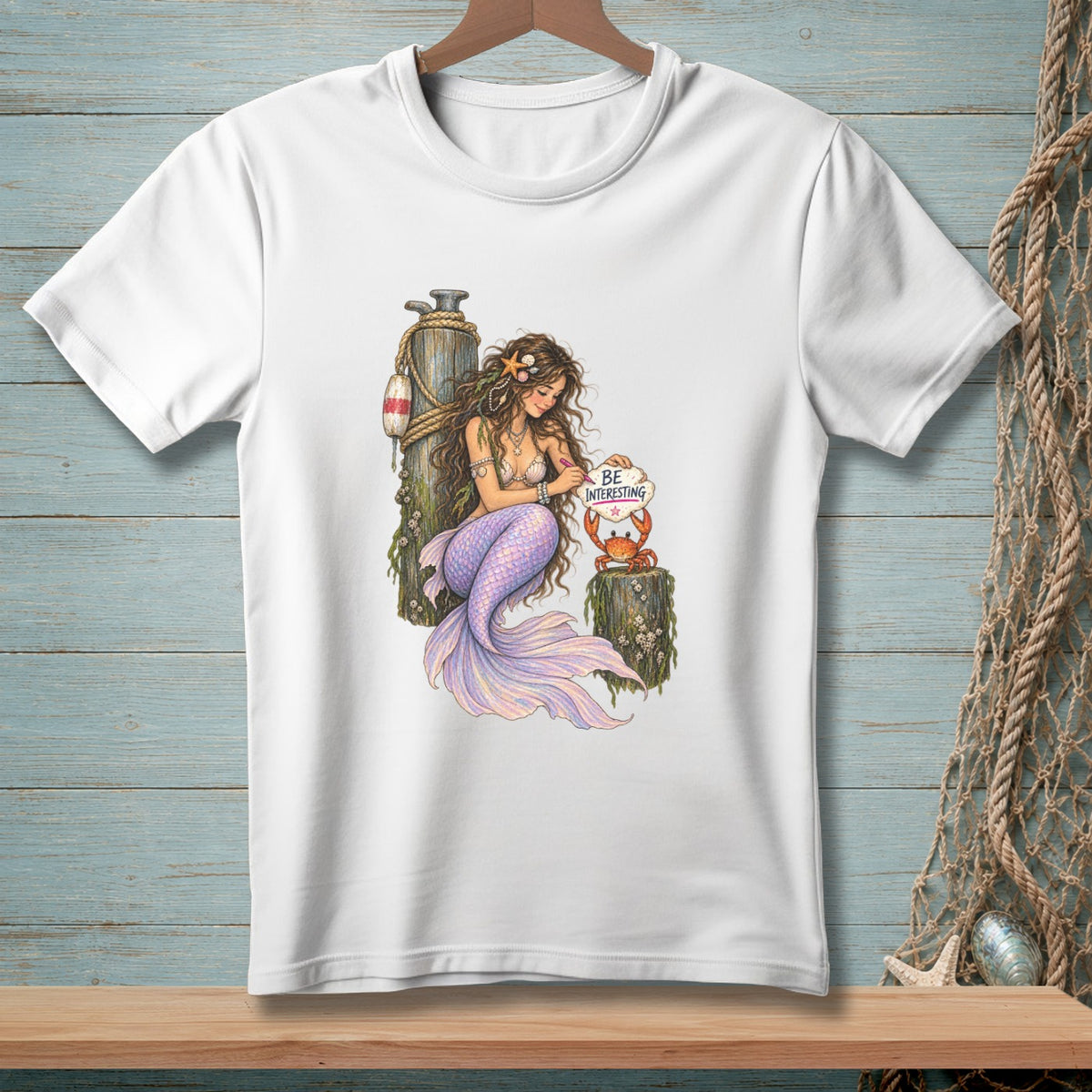 Be Interesting Darling ~ Comfort Colors Premium Tee