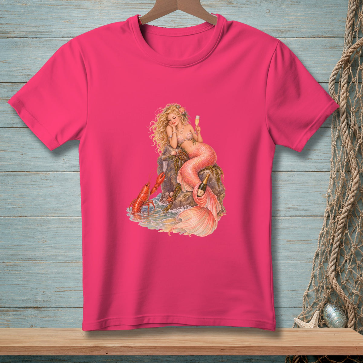 Claws & Champagne ~ Comfort Colors Premium Tee