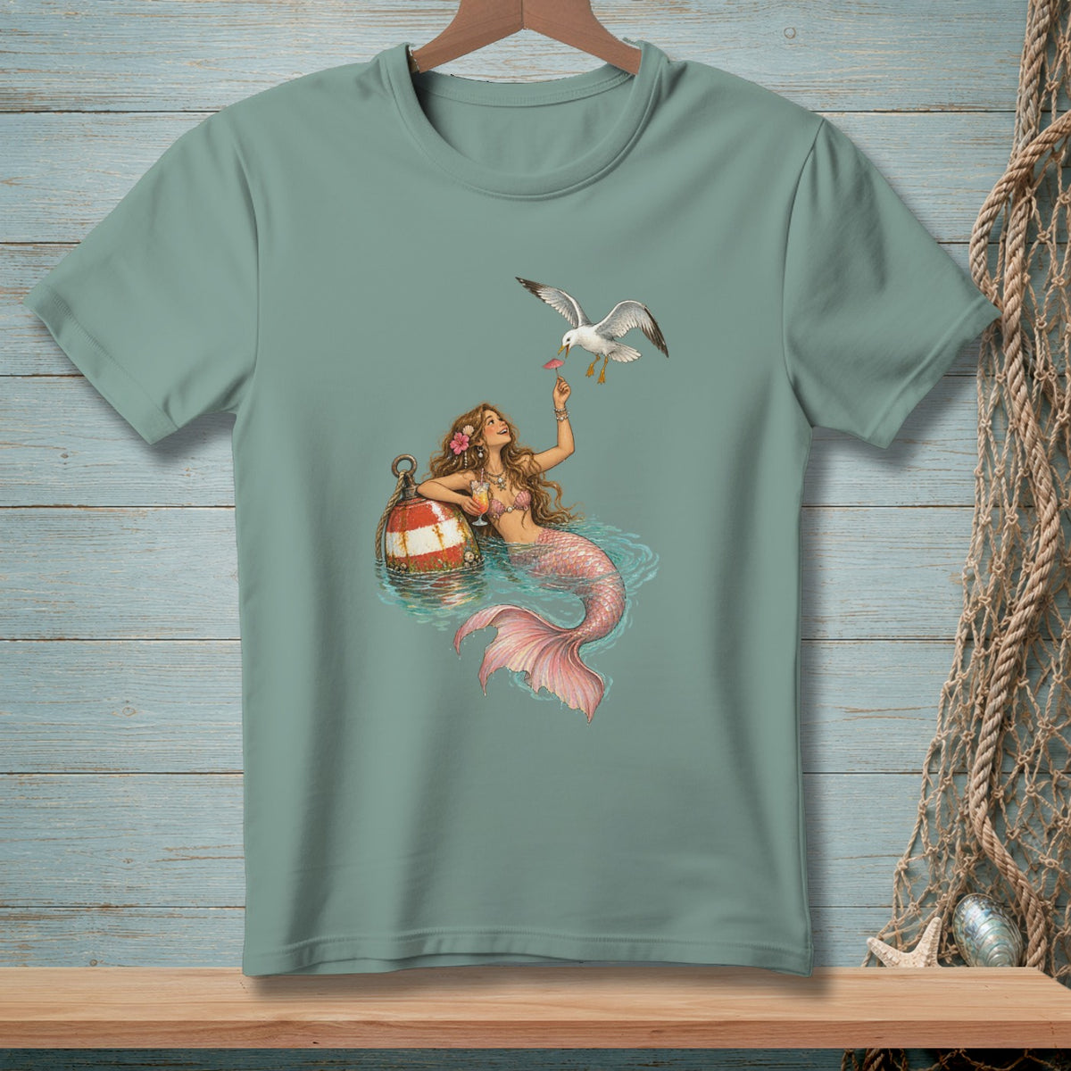 Seagull Happy Hour ~ Comfort Colors Premium Tee