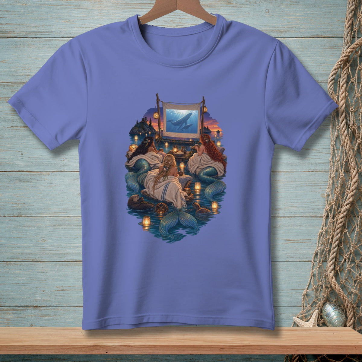 Seaflix And Chill ~ Comfort Colors Premium Tee