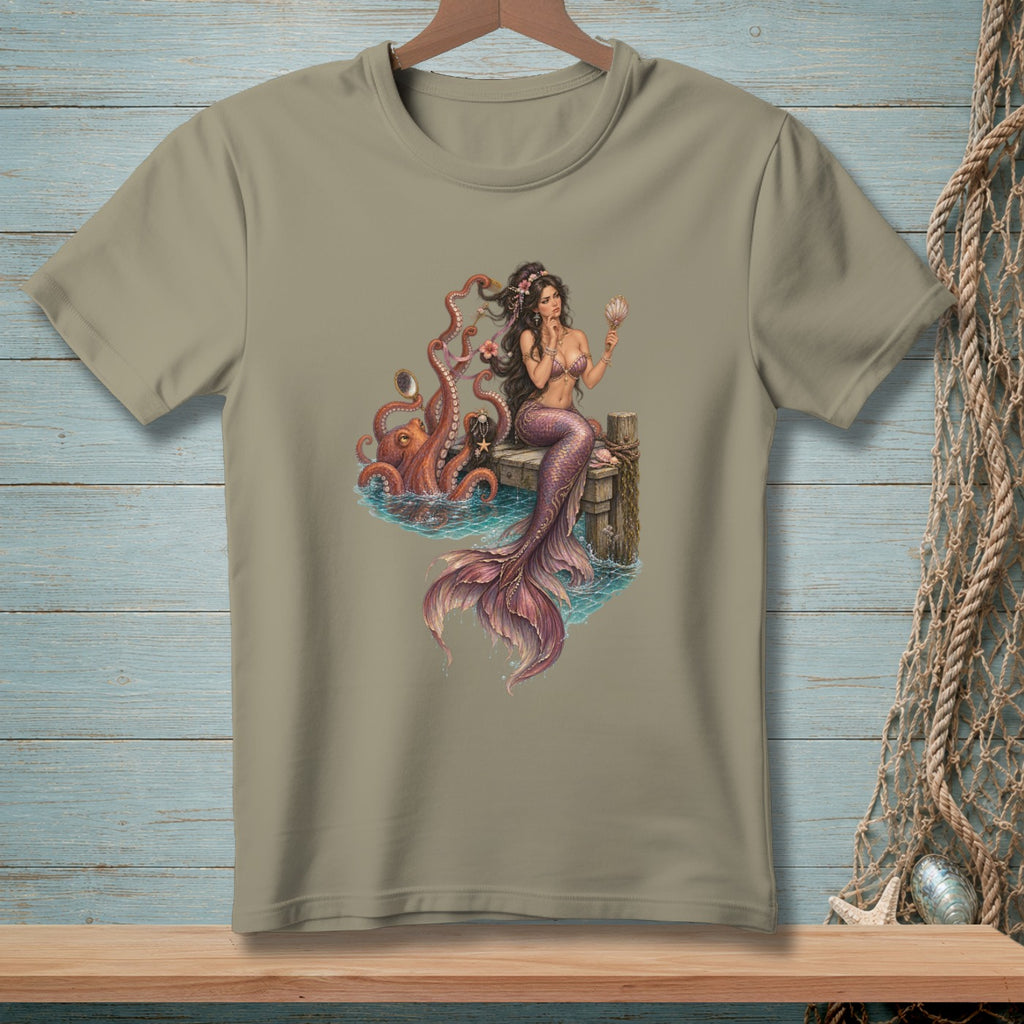 Octopus Mirror Check ~ Comfort Colors Premium Tee