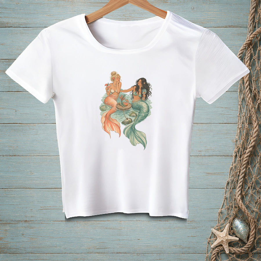 Salty Gossip Hour ~ Crop Top