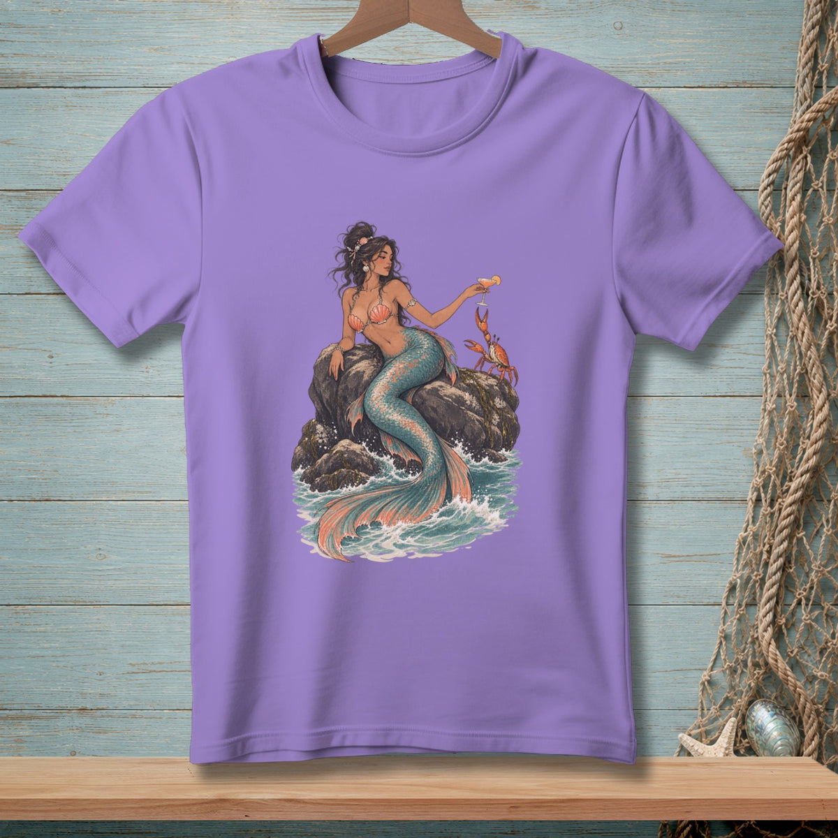 Crabby Happy Hour ~ Comfort Colors Premium Tee