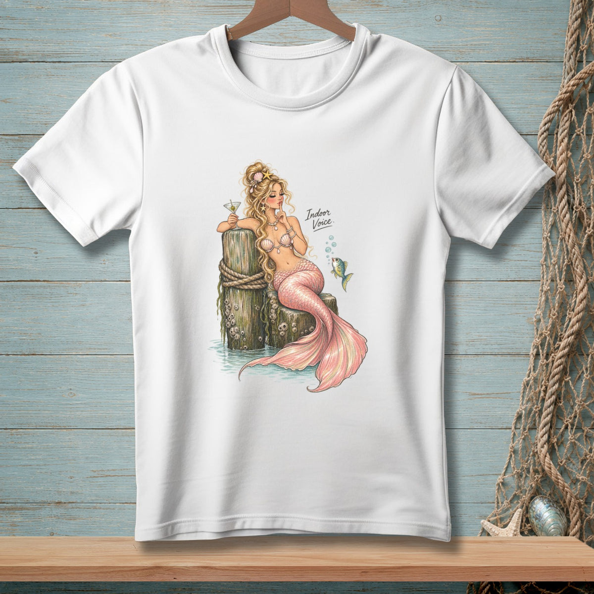 Indoor Voice Required ~ Comfort Colors Premium Tee
