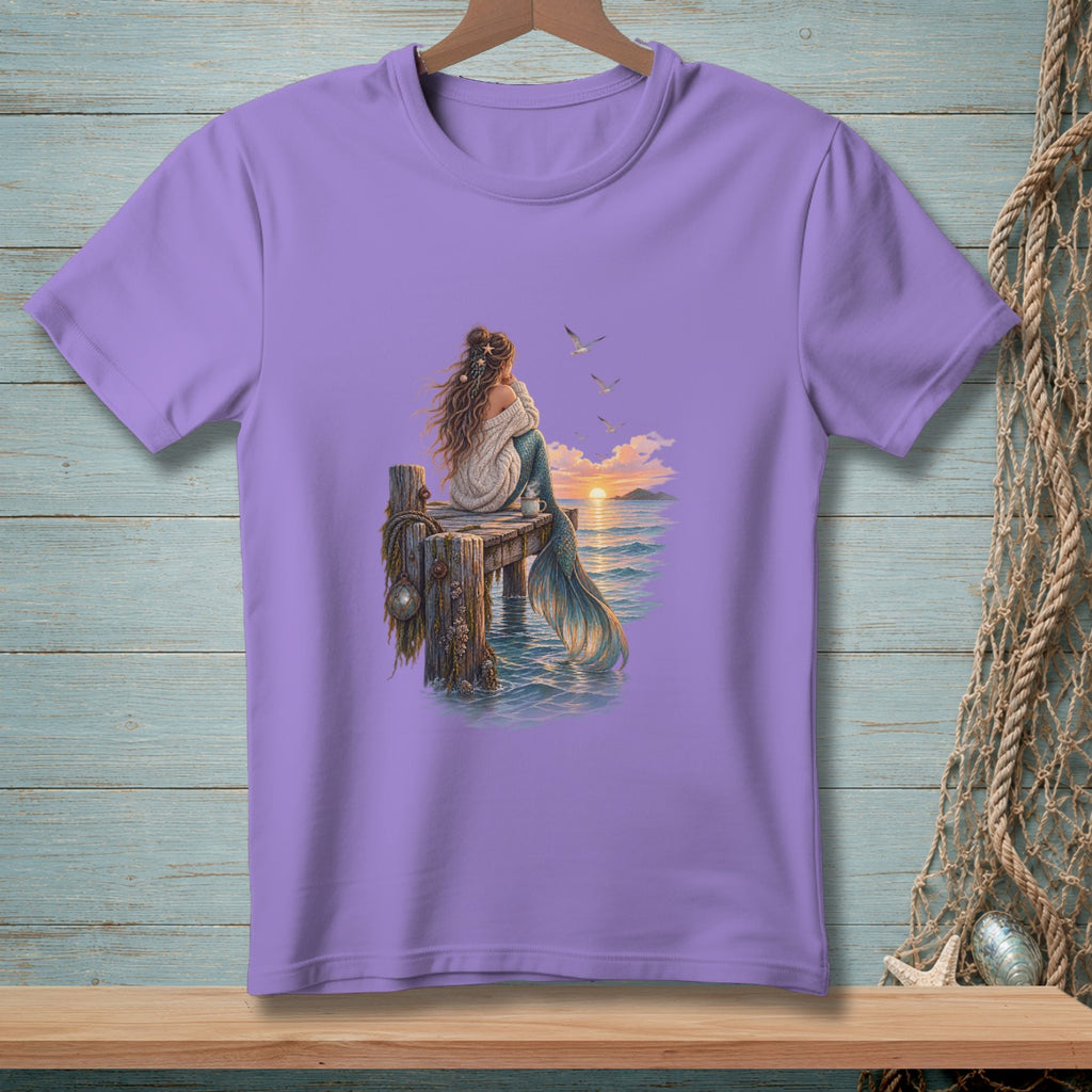 Mermaid Off Duty ~ Comfort Colors Premium Tee