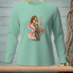 Mermaid looking in a mirror with text "Just Confirming" and an octopus.