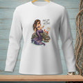 Mermaid with crab and drink, text "That's why I have nice things."