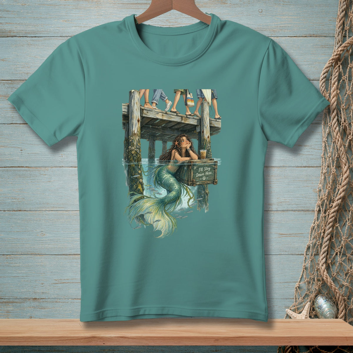 Better Down Here ~ Comfort Colors Premium Tee