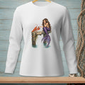 Mermaid sitting on dock next to lobster, with text "Try Again".