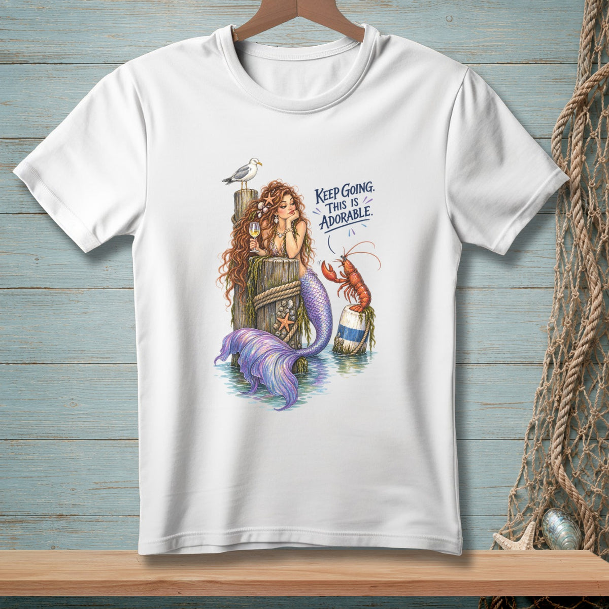 Keep Entertaining Me ~ Comfort Colors Premium Tee