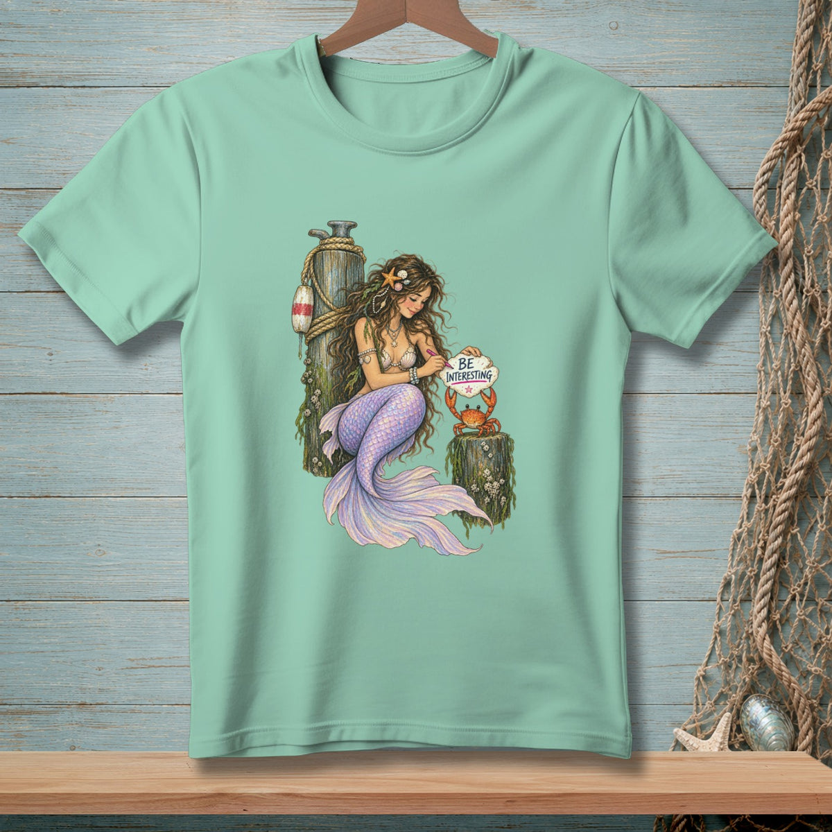 Be Interesting Darling ~ Comfort Colors Premium Tee