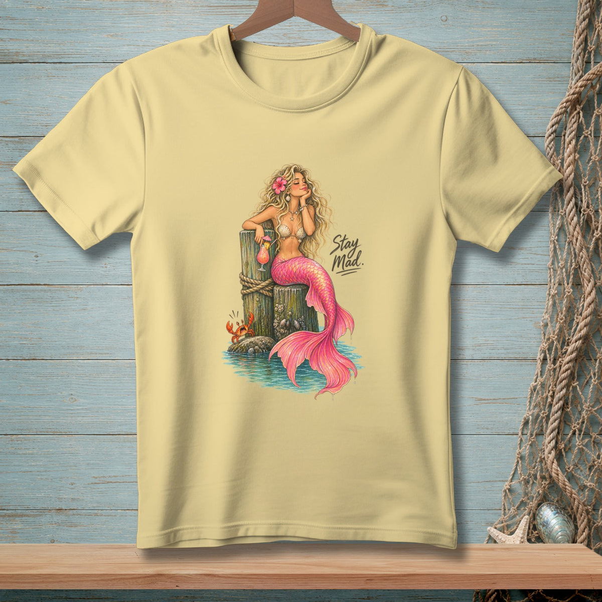Stay Mad Darling ~ Comfort Colors Premium Tee