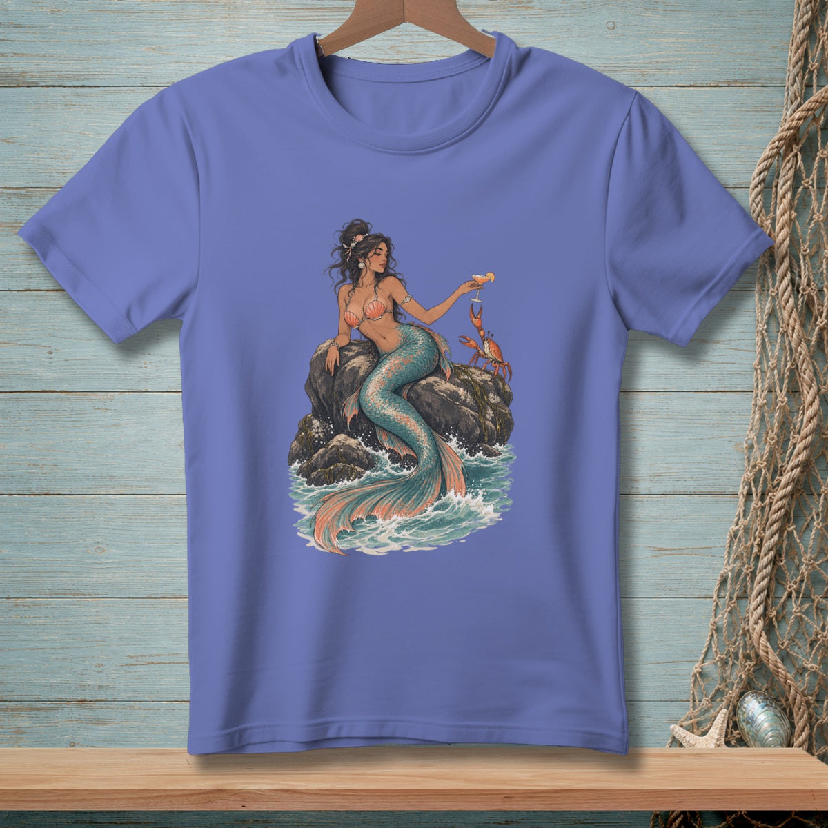 Crabby Happy Hour ~ Comfort Colors Premium Tee