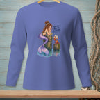 Mermaid and crab graphic with text "Now You've HAVE MY ATTENTION."