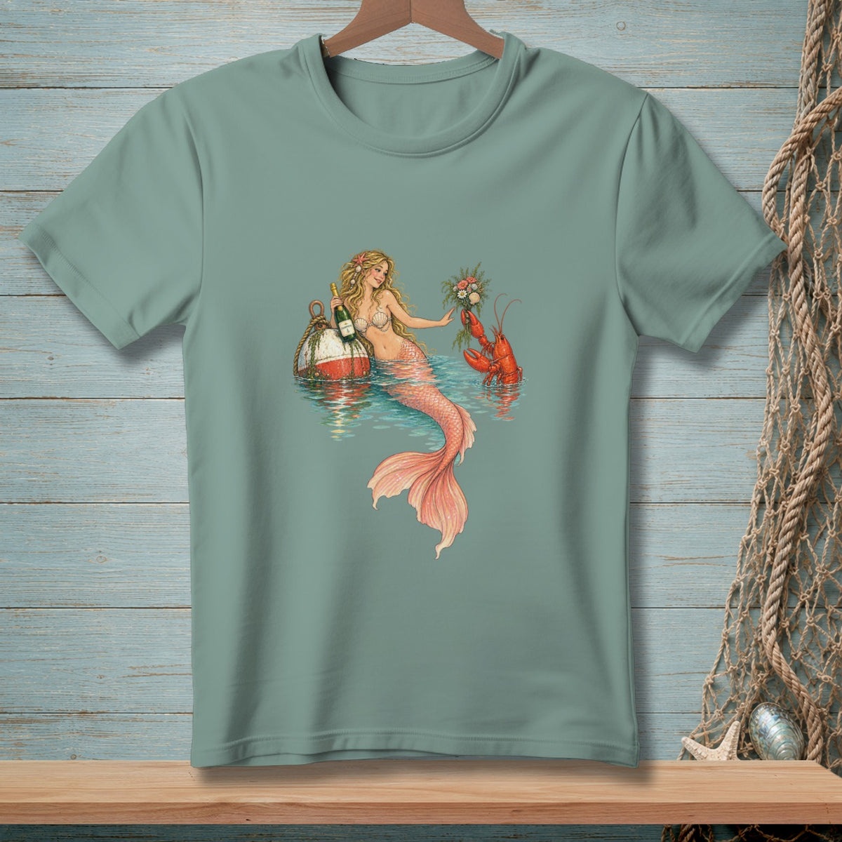 Bubbles, Bouquet & Claws ~ Comfort Colors Premium Tee