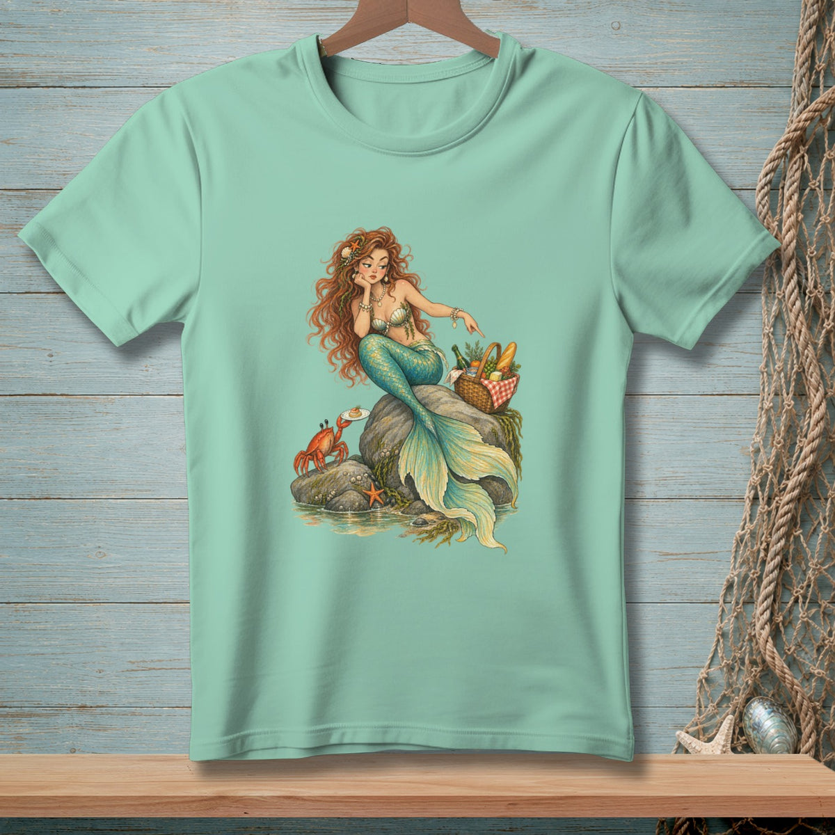 Seaside Room Service ~ Comfort Colors Premium Tee
