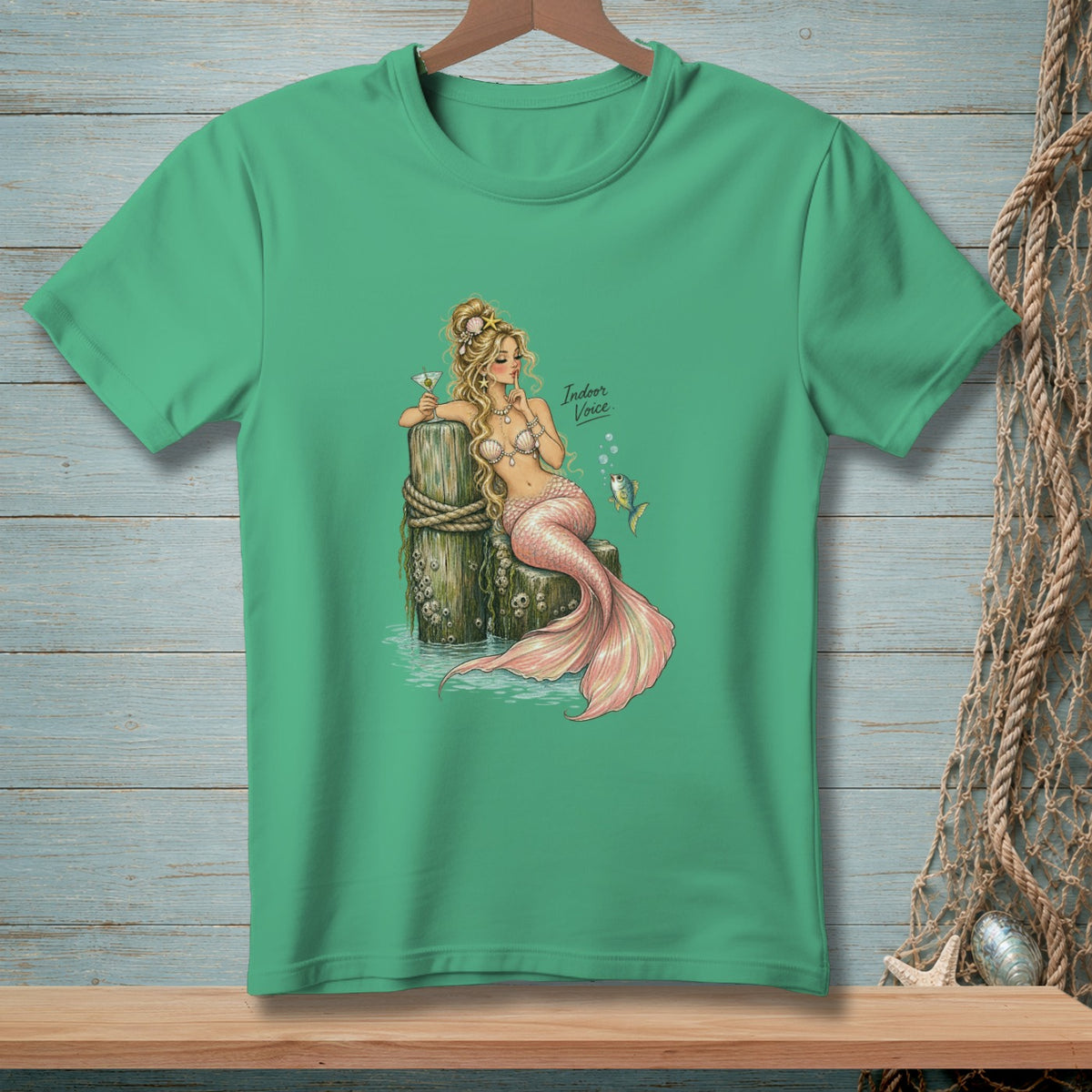 Indoor Voice Required ~ Comfort Colors Premium Tee