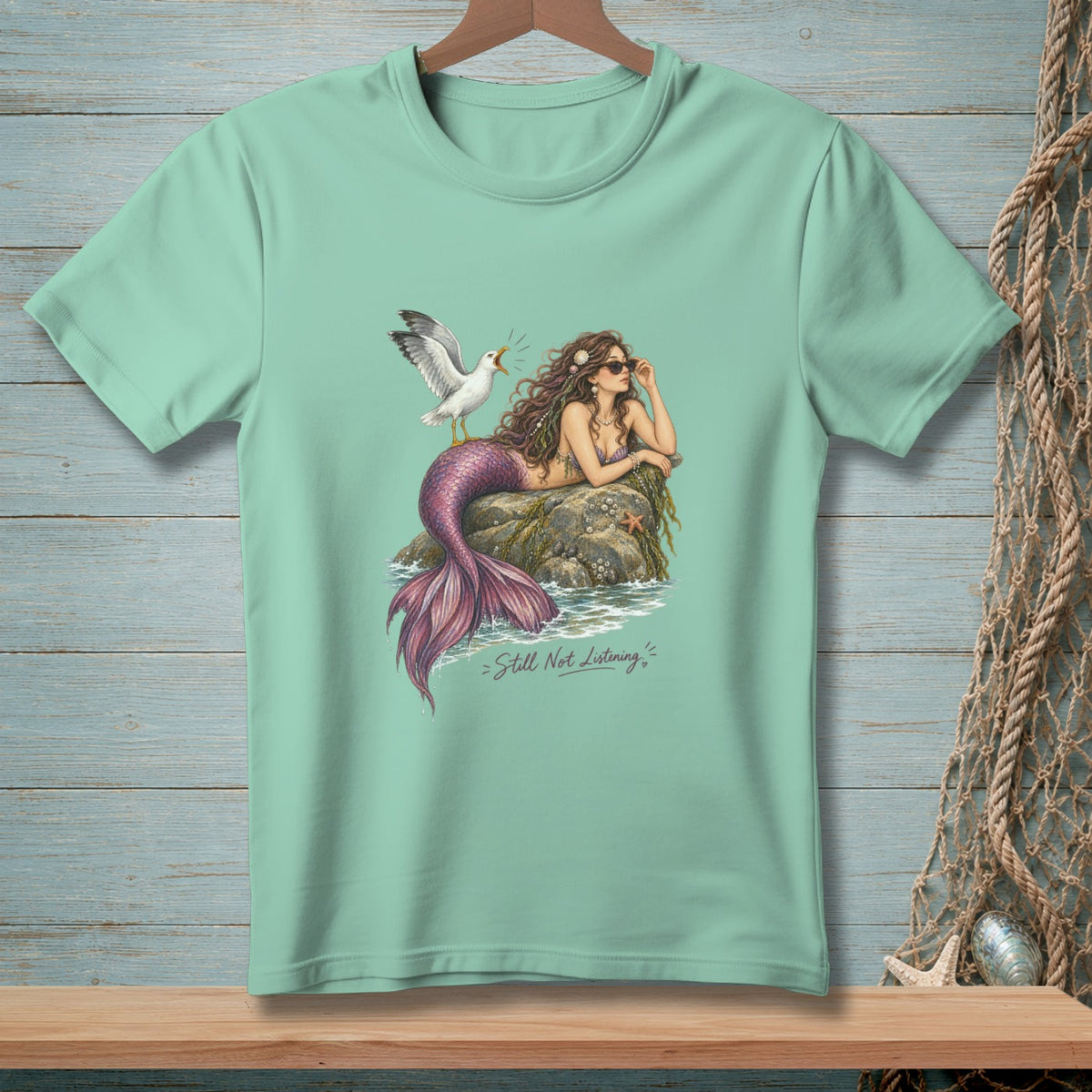 Still Not Listening ~ Comfort Colors Premium Tee