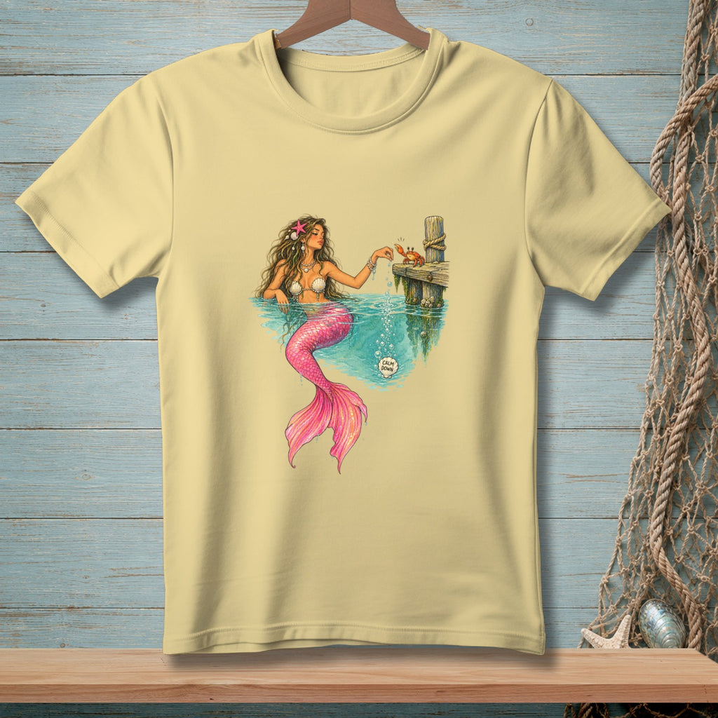 Calm Down, Clawrence ~ Comfort Colors Premium Tee