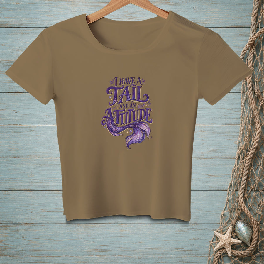 Tail With Attitude ~ Crop Top