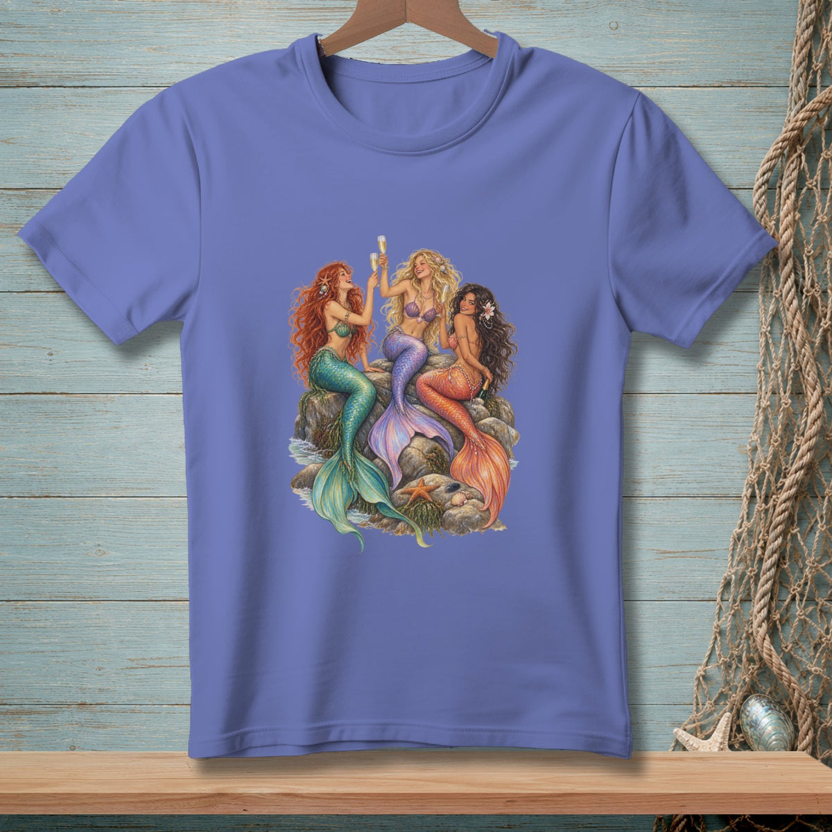 Champagne Hour For Three ~ Comfort Colors Premium Tee